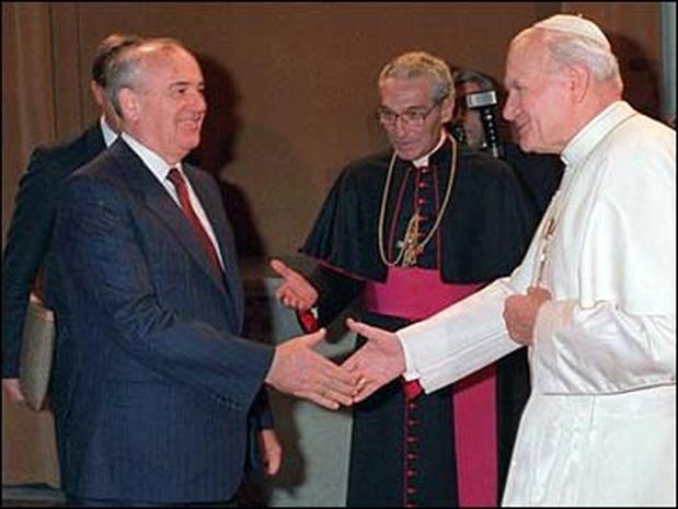 President Reagan Meeting with Mikhail Gorbachev in Oval ...
