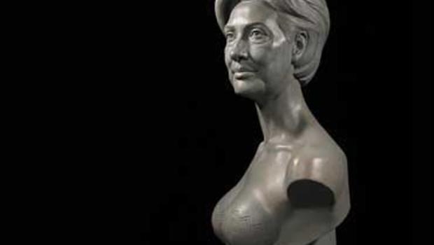 Hillary Clinton S Bust On Display Cbs News