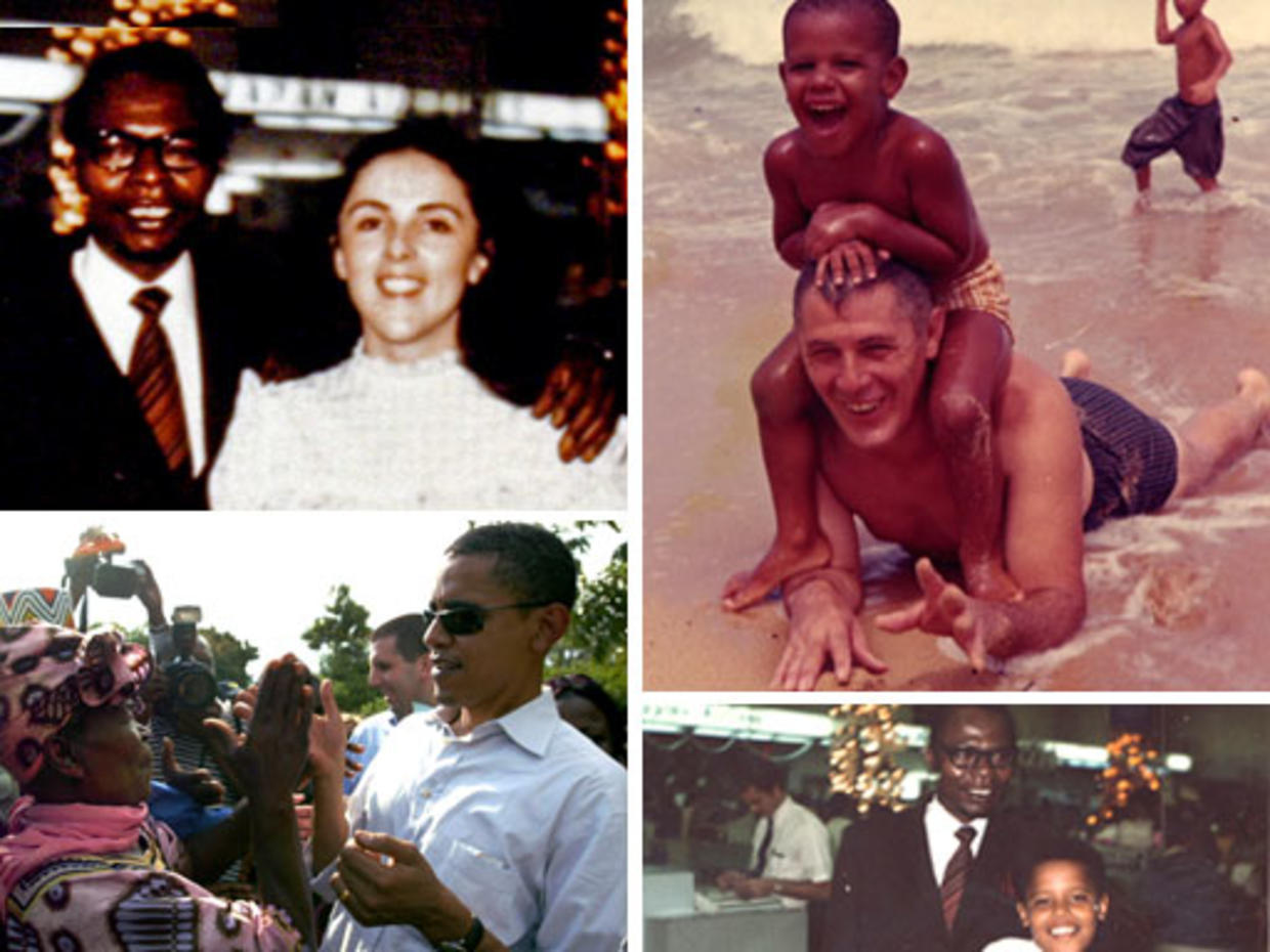Энн Данхэм и Барак Обама