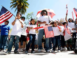 Thousands of protesters rally at the Arizona Capitol