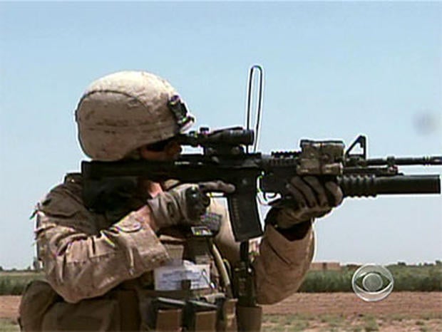 U.S. forces are gearing up for their next major operation in Afghanistan -- to drive the Taliban out of it's birthplace Kandahar, in southern Afghanistan. CBS News correspondent Mandy Clark is embedded with the Marines in Afghanistan.