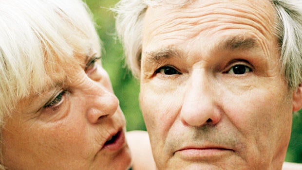 dementia, man, senior, mature, sad, couple, Alzheimer's, generic, wide, 620