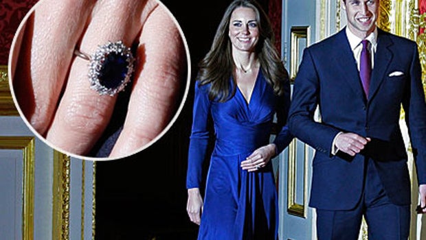 Wedding ring princess kate