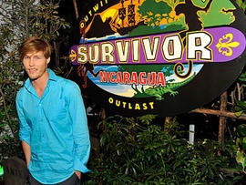 Judson Birza on the red carpet at the Live Reunion Show of "Survivor: Nicaragua."