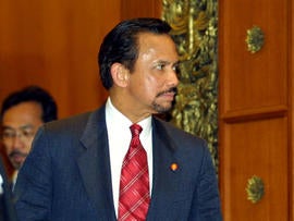 Hassanal Bolkiah, the Sultan of Brunei