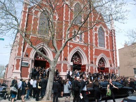 Chris Hondros memorial service