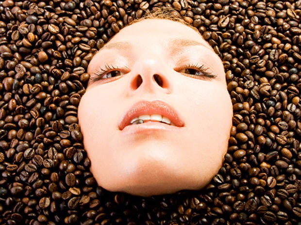 face, woman, coffee, beans, stock, 4x3