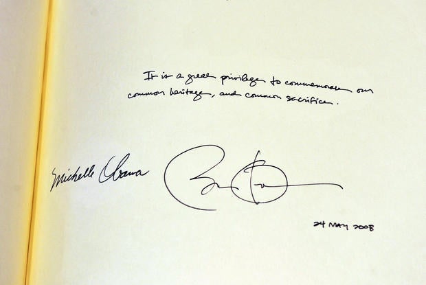 Barack Obama, signature