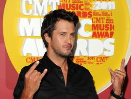 Luke Bryan attends the 2011 CMT Music Awards