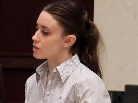 Casey Anthony tells Judge Belvin Perry she won't testify in her own defense and her defense attorney Jose Baez says it has rested its case during her trial at the Orange County Courthouse in Orlando, Fla. on Thursday, June 30, 2011. Anthony, 25, answered Perry's questions briefly about her decision.