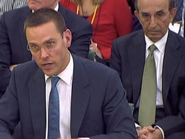 James Murdoch and Joe Klein