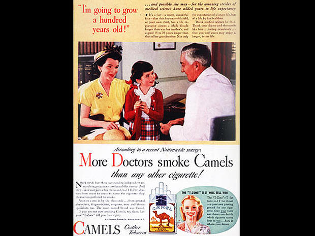 Blowing Smoke Vintage Ads Of Doctors Endorsing Tobacco Photo 24 Pictures Cbs News