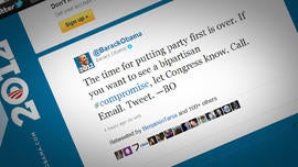 President Obama twitter feed