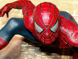 Interactive "Spider-Man 2" attraction is unveiled at Madame Tussauds July 15, 2004, in London.