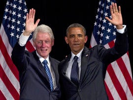 Clinton helps Obama raise $3.6 million at NYC fundraiser