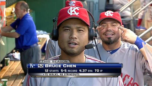 Bruce Chen and Humberto Quintero