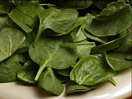spinach, stock