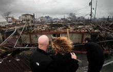 Breezy Point, Queens goes up in flames