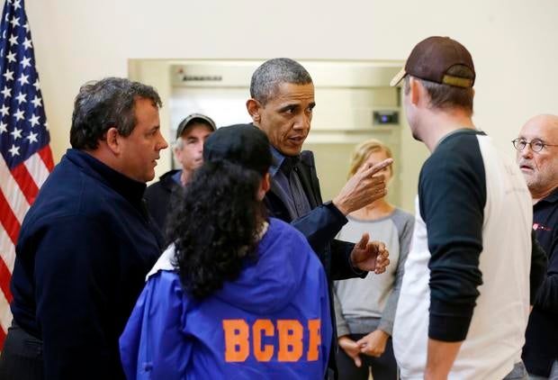 Chris Christie, Barack Obama