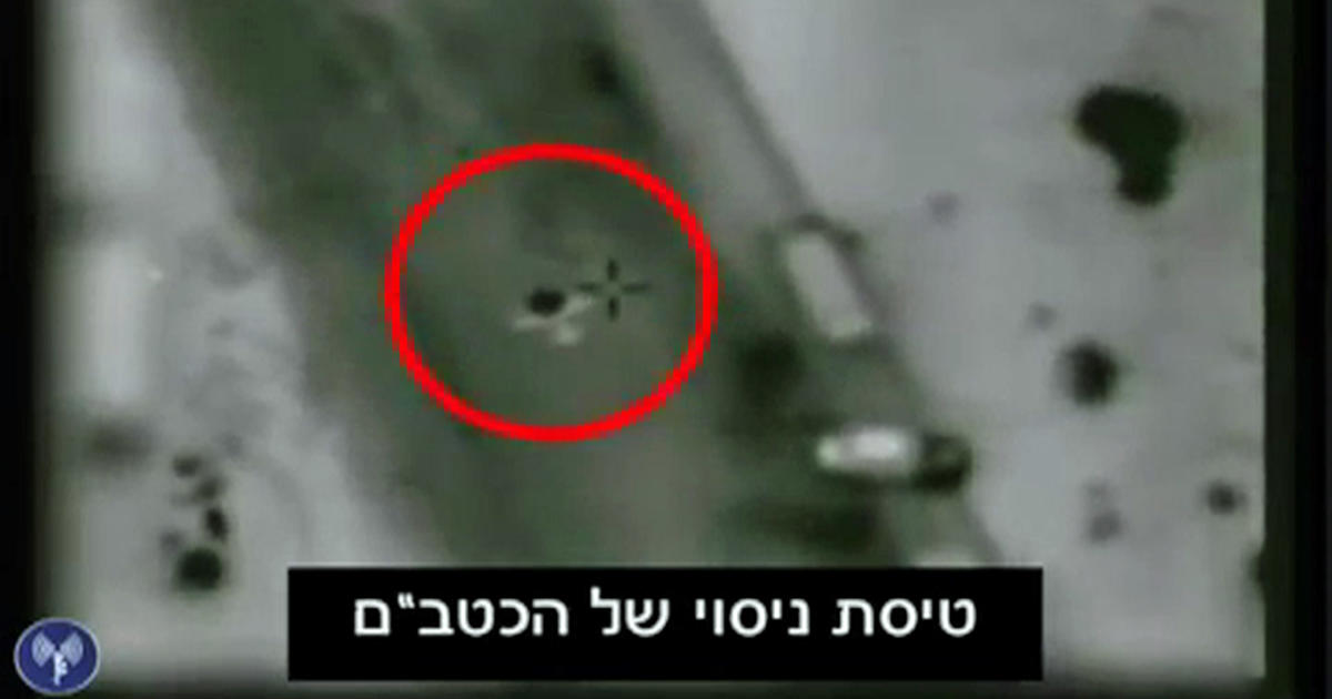 Israeli Defense Forces Strike Hamas Drone - Videos - CBS News