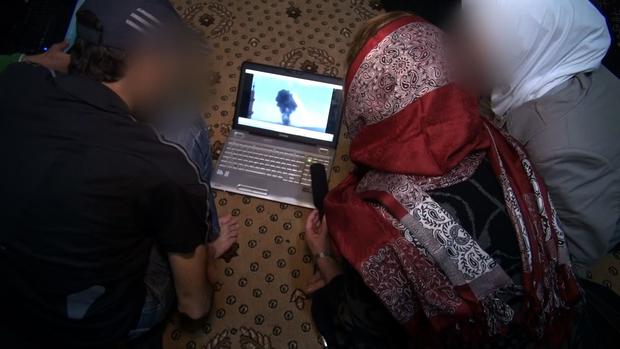 Syrian opposition activists upload videos online.