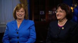 New Hampshire Sen. Jeanne Shaheen (D) and Rep. Ann Kuster (D)