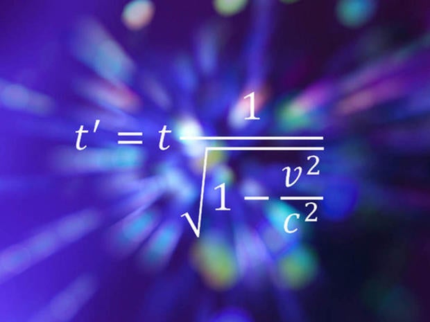 This equation of special relativity describes time dilation.