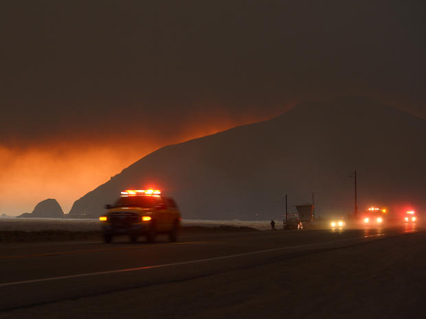 Calif Wildfire Season Starts Early Photo 1 Pictures Cbs News