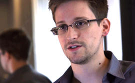 Edward Snowden, in a screengrab from a video shot in Hong Kong by the Guardian newspaper