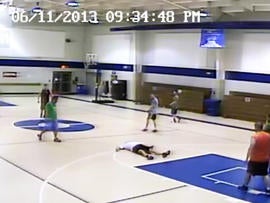 Tony Gilliard collapsed on the basketball court and went into cardiac arrest.