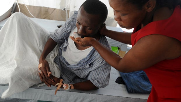 Case study of cholera patient picture