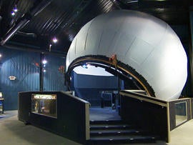 When we first met Frank Kovac, business at his planetarium was far from stellar; now he says it's taking off like a rocket.