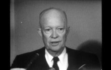 Eisenhower issues statement
