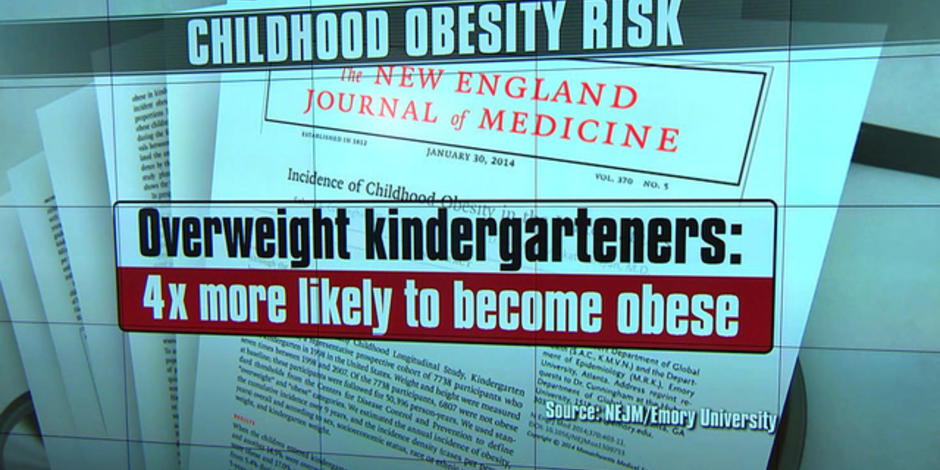 Obesity can set in by age 5, study says