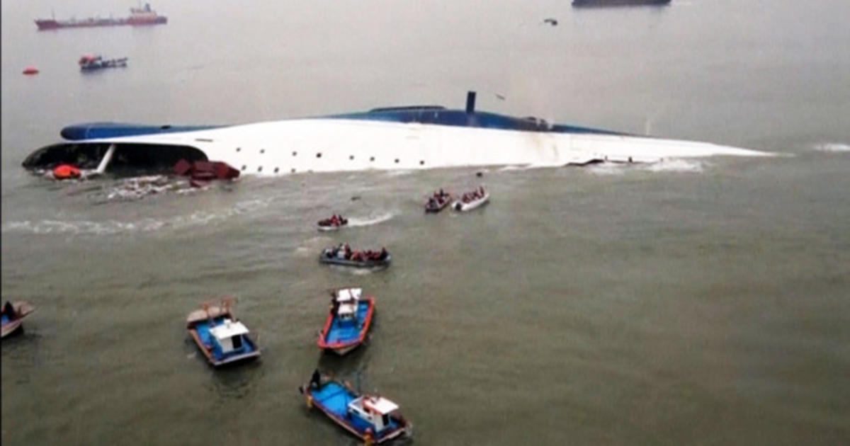Capsized South Korean Ferry Disaster Captain Two Crew Members Arrested Videos Cbs News