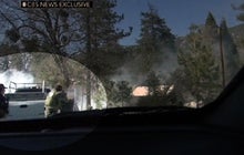 Gun battle with wanted ex-cop - caught on tape