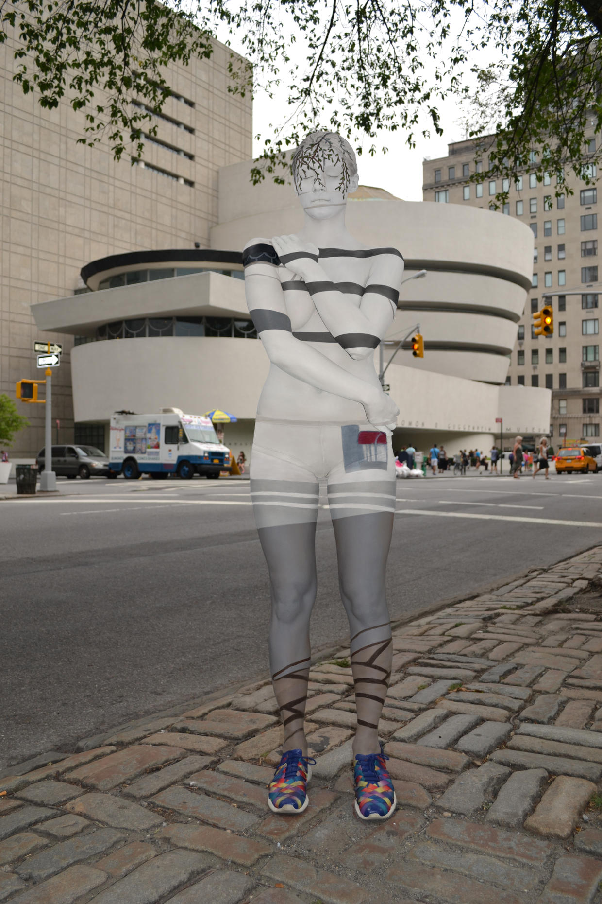 Body Painting Urban Camouflauge Cbs News