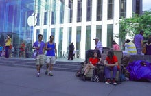 Who are those people lining up for the iPhone 6?