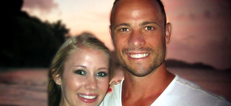 Samantha taylor and Oscar Pistorius
