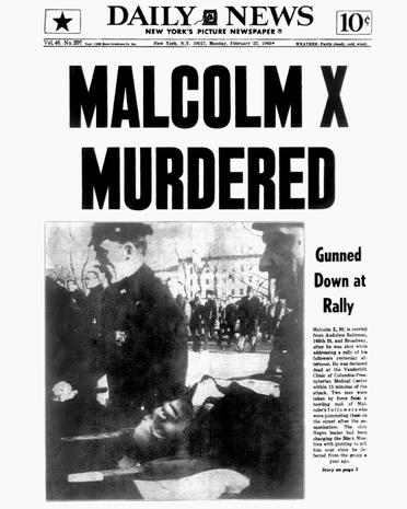 Image result for malcolm x murder