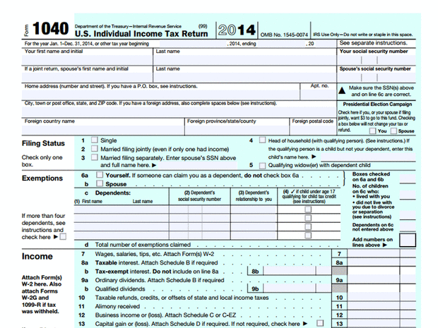Tax Time 10 Most Common Irs Forms Explained Cbs News