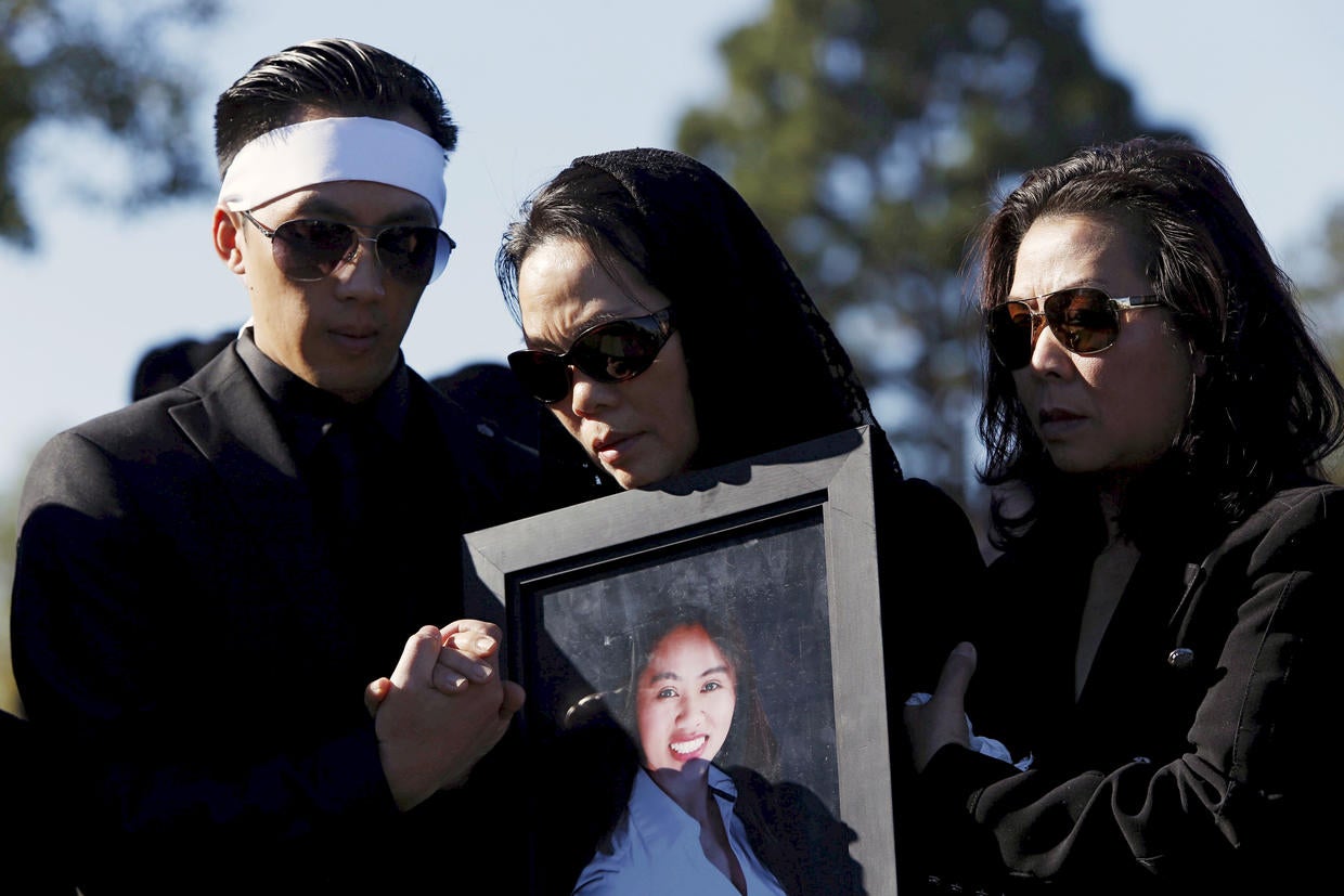 Yvette Velasco mourned Funeral for San Bernardino shooting victim