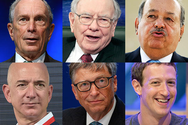 Richest Billionaires Forbes 2016 Worlds Billionaires List Top 10 Pictures Cbs News 0888