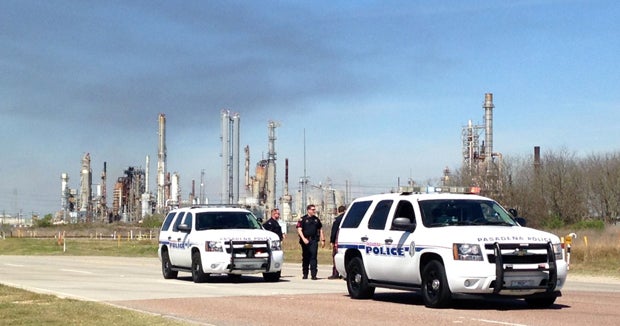 Texas police respond to generator explosion at refinery in Pasadena