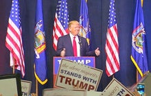 Trump calls nominee selection process "rigged and crooked"