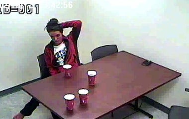 Police video: Murder suspect asks, "Will anybody want to marry me?