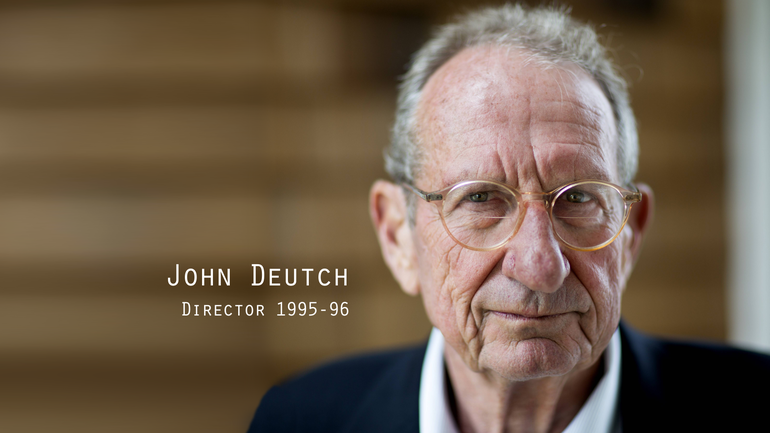 Former CIA Director John Deutch