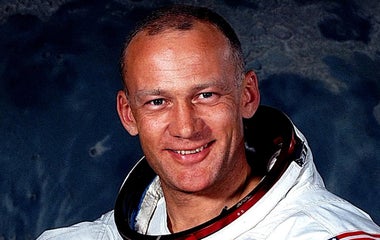 Astronaut Buzz Aldrin looks back at historic career in new book
