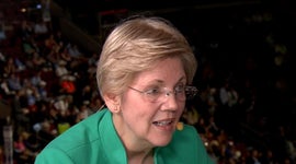 Elizabeth Warren punches back at Donald Trump's jabs