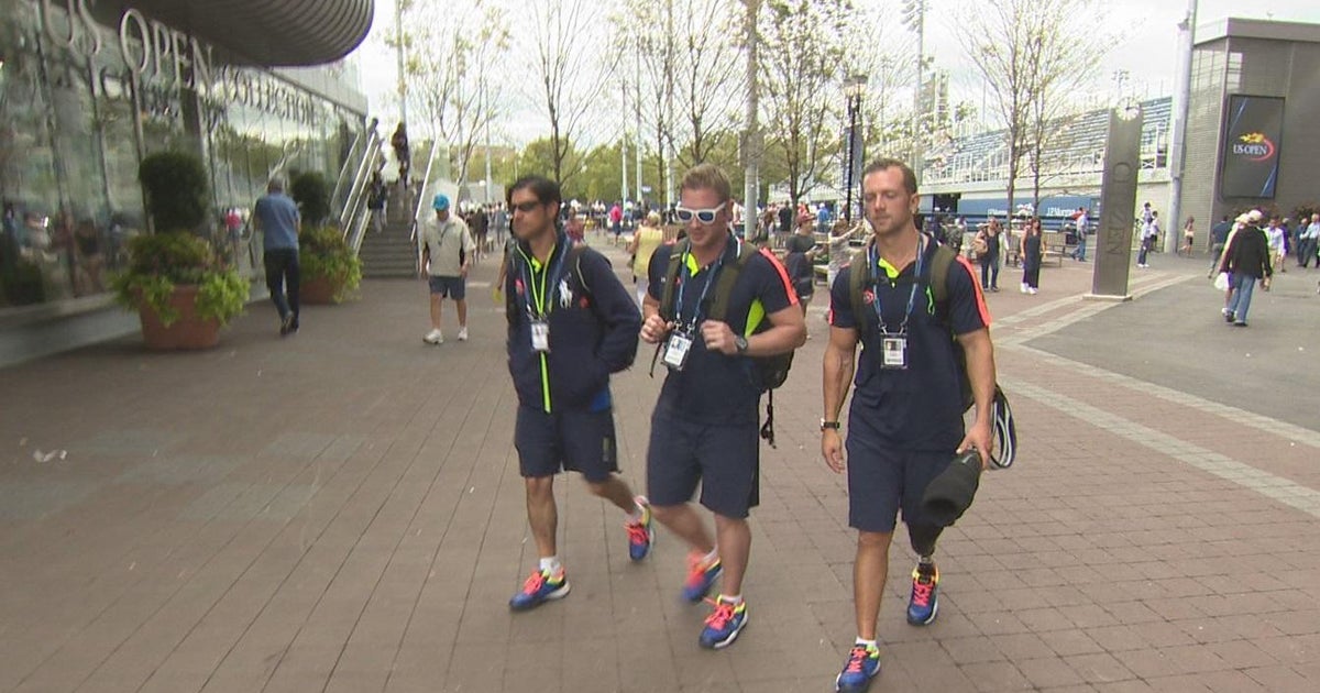 Wounded veterans' special role on the tennis courts at U.S. Open